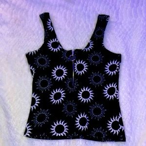 Black and white, tank top